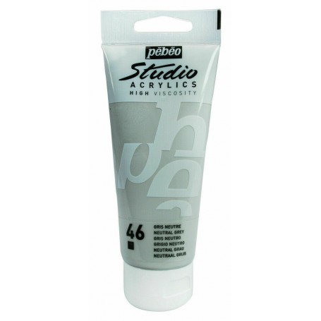 STUDIO ACRYLICS 100 ML GRIGIO NEUTRO