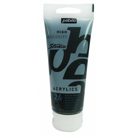 STUDIO ACRYLICS 100 ML NERO DI MARTE