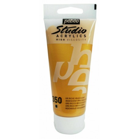 STUDIO ACRYLICS 100 ML ORO RICCO IRIDESCENTE