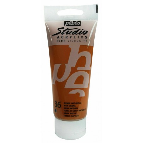 STUDIO ACRYLICS 100 ML TERRA DI SIENA NATURALE