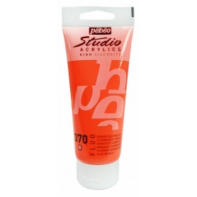 STUDIO ACRYLICS 100ML  FLUO ARANCIONE