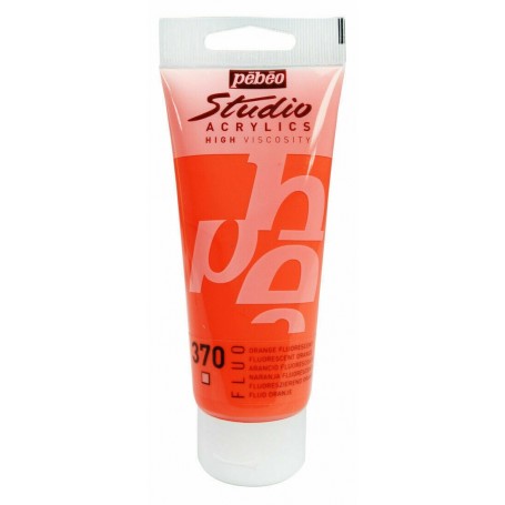 STUDIO ACRYLICS 100ML  FLUO ARANCIONE