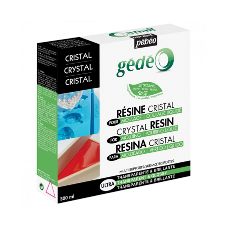 KIT RESINA CRISTAL BIO 300ML