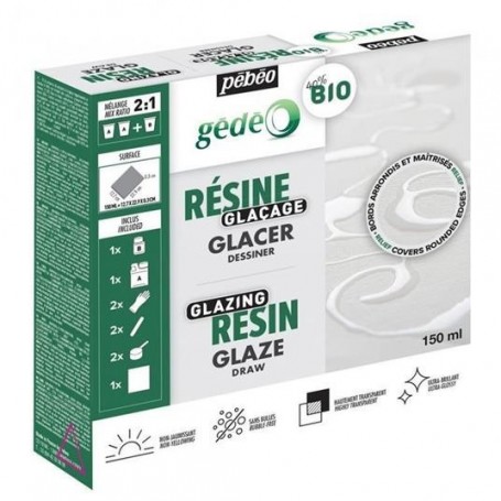 KIT RESINA GLACAGE VELO BIO 150ML