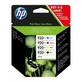 Multipack HP 920 XL Nero Ciano Magenta Giallo alta capacità