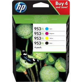 CARTUCCE HP 953XL PACK BK+CL