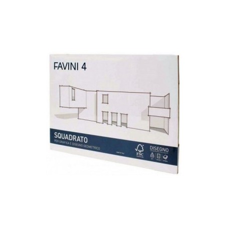 FOGLI "FAVINI 4": CARTANGOLI LISCIO SQUADRATO  D3 33X48 cm - 20 Fogli - 220 gr