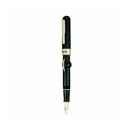 PENNA STILOGRAFICA MARK TWAIN CRESCENT FILLER™ SELF FILLING FOUNTAIN PEN™ NERO/ORO ROSA