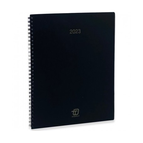 AGENDA SETTIMANALE STANFORD 15X21 NERO/BLU/ROSSO