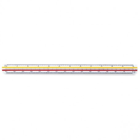 SCALIMETRO ISOTECK ARDA 30CM PER ARREDAMENTO -SCALE 1:20-25-50-75-100-125-