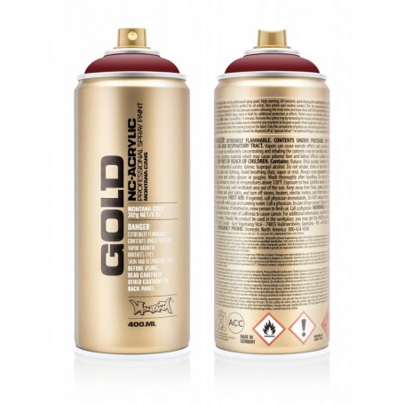 BOMBOLETTA SPRAY MONTANA GOLD ROYAL RED 400ML- disponibile solo in negozio, non si effettuano spedizioni