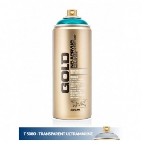 MONTANA GOLD TRANSPARENT 400ML T 5080 ULTRAMARINE- disponibile solo in negozio, non si effettuano spedizioni