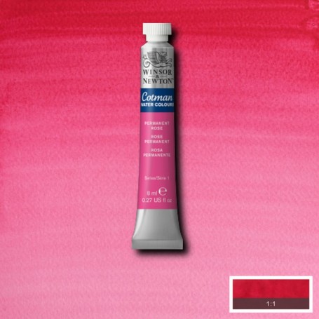 ACQUERELLO ROSA PERMANENTE 502 COTMAN 8ML