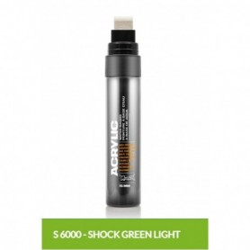 MONTANA ACRYLIC MARKER 15MM S6000 SHOCK GREEN LIGHT