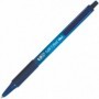 penna a sfera BIC SOFT FEEL medium point -1 mm- BLU