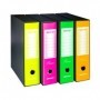 raccoglitore fluo protocollo -23 x 33 cm- dorso 8 colore giallo