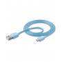 CAVO DATI USB MICROUSB BLU