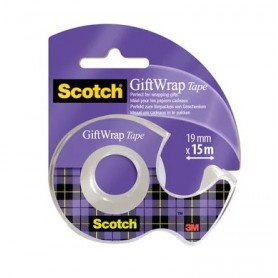 Chiocciola di nastro adesivo Scotch Giftwrap19mm x 15m