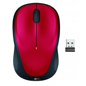 LOGITECH M235 ROSSO WIRELESS