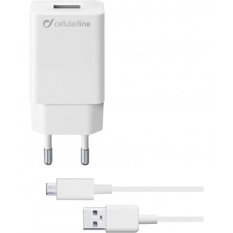 CARICA RETE 10W  MICROUSB SAMSUNG BIANCO