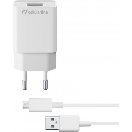 CARICA  RETE 5W  MICROUSB SAMSUNG BIANCO