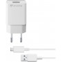 CARICA  RETE 5W  MICROUSB SAMSUNG BIANCO