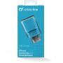 CARICABATTERIA RETE USB 1A BLU