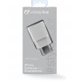 CARICABATTERIA RETE USB 1A BIANCO