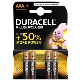 BLISTER 4 PILE DURACELL PLUS -MN2400- AAA - MINISTILO