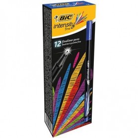 MARCATORE BIC INTENSITY FINE BLU