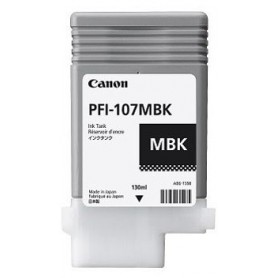 cartuccia plotter PFI 107 MBK nero MATTE