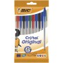 Astuccio 10 BIC CRISTAL MEDIUM assortito