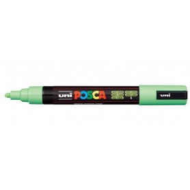 MARKER UNI POSCA PC5M VERDE CHIARO - PUNTA MEDIA 1,8-2,5 MM