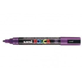 MARKER UNI POSCA PC5M VIOLA - PUNTA MEDIA 1,8-2,5 MM