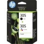 HP 305 pack 2 cartuccia 1 nero + 1 CMY