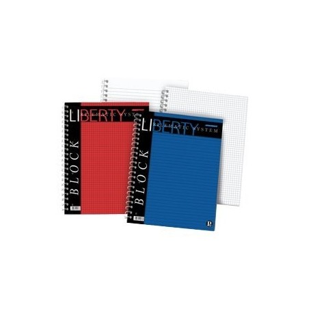 blocco spiralato liberty skip a4 ff.80 con microp. e 4 fori