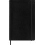 MOLESKINE AGENDA 12 MESI SETTIMANALE LARGE COPERTINA MORBIDA NERO  2022