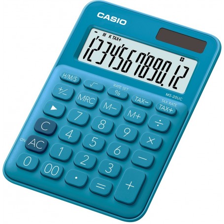 Calcolatrice Da Tavolo Ms 20Uc Blu Casio