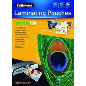 pouches plastificazione A4 gloss x100 pz 100 micron