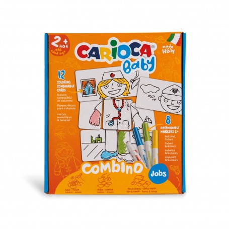 CARIOCA BABY COMBINO JOBS + MARKER 2+ 8PZ