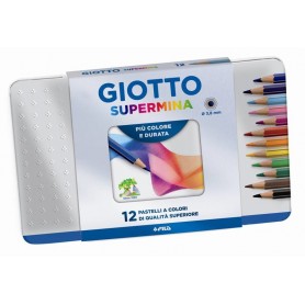 GIOTTO SUPERMINA SCATOLA METALLO 12 PZ