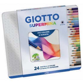 GIOTTO SUPERMINA SCATOLA METALLO 24 PZ