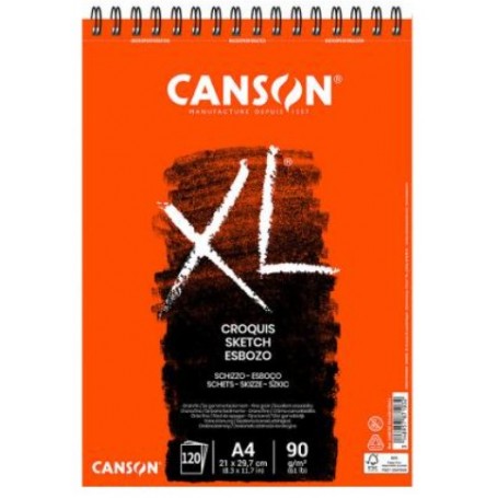 ALBUM CANSON XL SKETCH 120F A3 90G