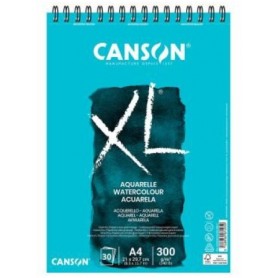 BLOCCO CANSON XL AQUARELLE 30F A4 300G