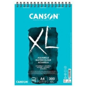 BLOCCO CANSON XL AQUARELLE 30F A3 300G