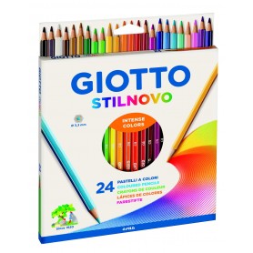 Pastelli Giotto STILNOVO Astuccio 24 PZ.