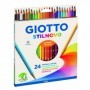 Pastelli Giotto STILNOVO Astuccio 24 PZ.