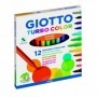 Pennarelli Giotto Turbo Color astuccio da 12 pz.