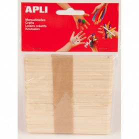 Bastoncini Legno 50Pz