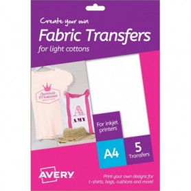 T-shirt Transfer per cotone bianco